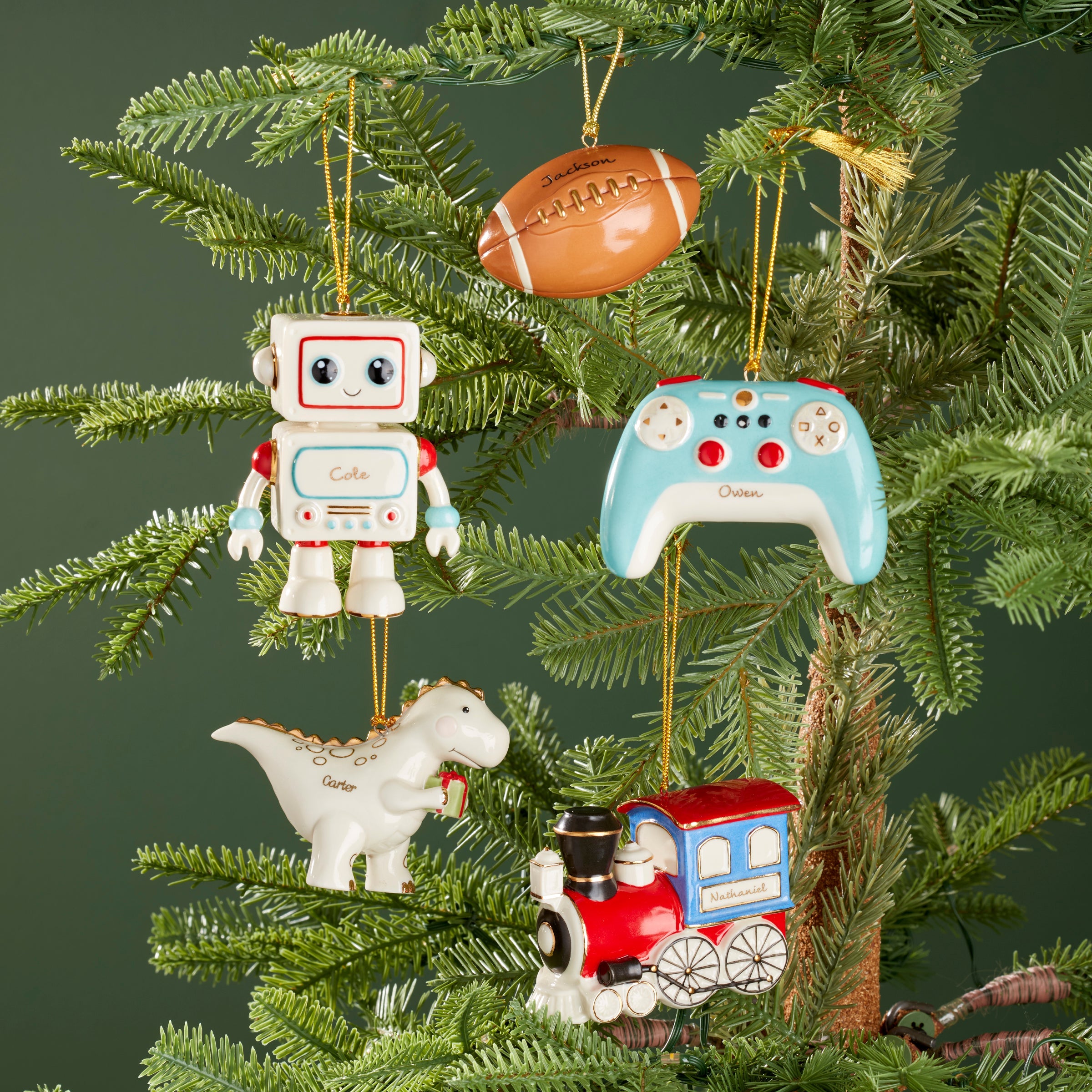 Personalized Train Ornament